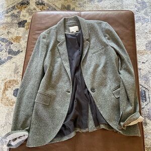 Classic grey blazer from the Loft.